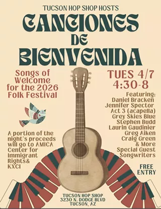 Image: Folk fest "welcome" & warmup happy hour at the hop shop canciones de bienvenida