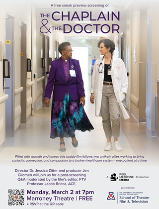 Image: Free sneak preview screening of 'The Chaplain and The Doctor'