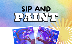 Image: Friendship Tree Paint and Sip at OV Pizza