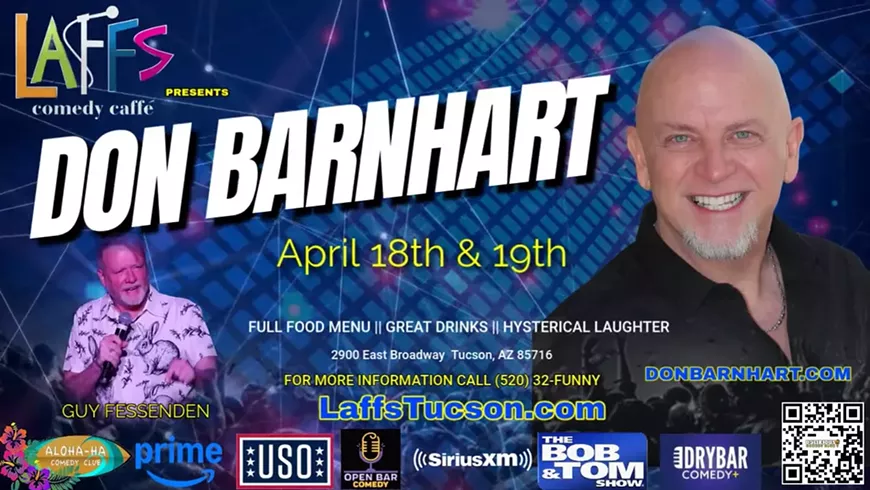 Direct from Las Vegas, Comedian Don Barnhart returns to Tucson
