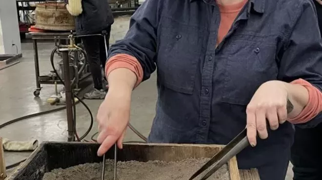 Image: Glass Sand Casting Workshop