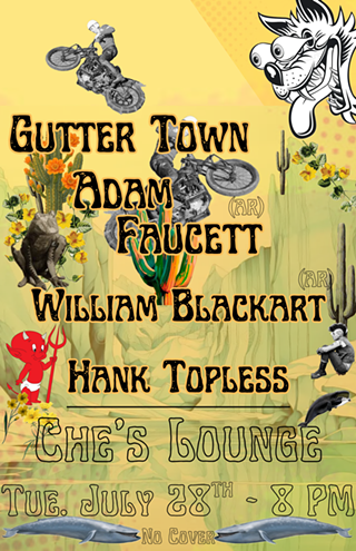 Image: Gutter Town / Adam Faucett / William Blackart / Hank Topless