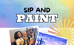 Image: Https://paintingandvino.com/event/twilight-desert-sip-paint-at-highwire/