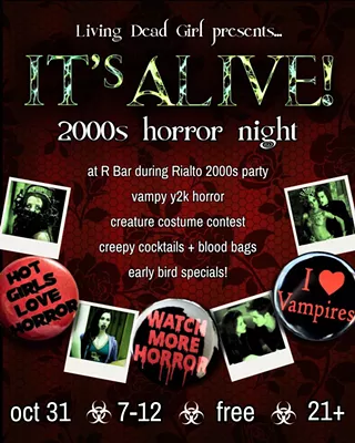 Image: It's Alive! 2000s Horror Night