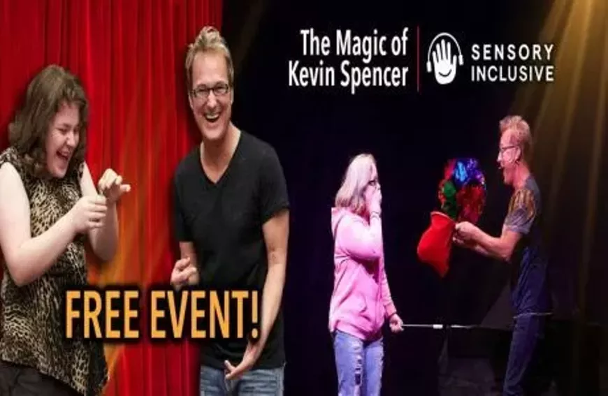 Kevin Spencer's "Magic for Everyone: A Sensory Inclusive Performance" Tucson, February 2025