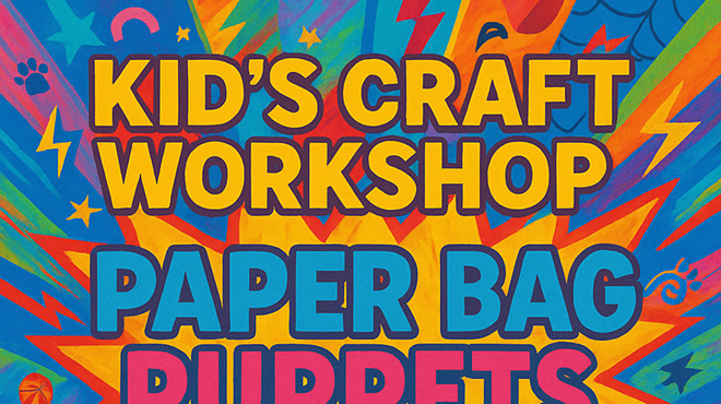 Image: Kids' Craft Workshop - Paper Bag Puppets