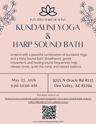 Image: Kundalini Yoga and Harp Sound Bath