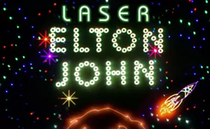 Image: Laser Elton John