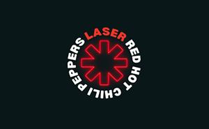 Image: Laser Red Hot Chili Peppers