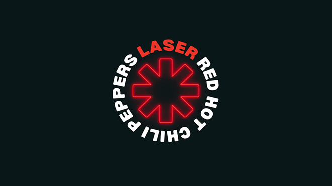 Image: Laser Red Hot Chili Peppers
