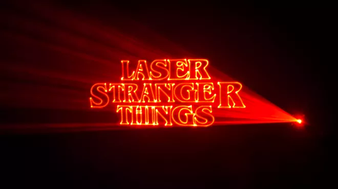 Image: Laser Stranger Things