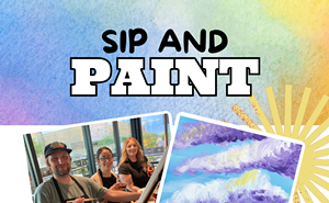 Image: Lavender Skies Sip and Paint at DiBella&rsquo;s