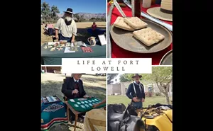 Image: Life in the Old West - History in the Park at Fort Lowell
