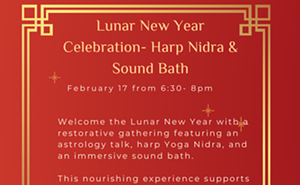 Image: Lunar New Year Celebration- Harp Nidra & Sound Bath