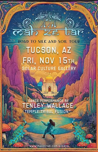 Image: Mah Ze Tar: Road to Silk and Soil Tour with Tenley Wallace of Temple Tribal Fusion