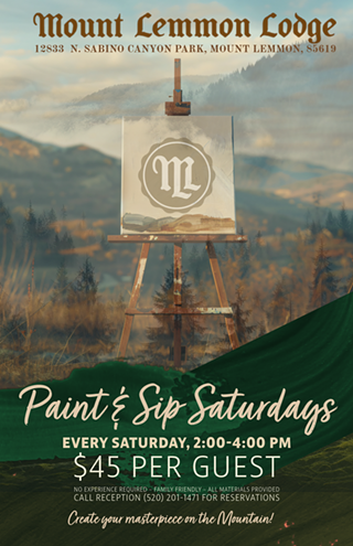 Image: Masterpieces on the Mountain - Paint & Sip