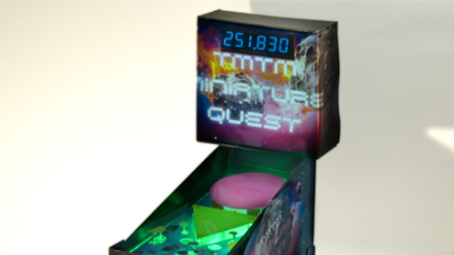 Image: Minis & Sip - Pinball Machine