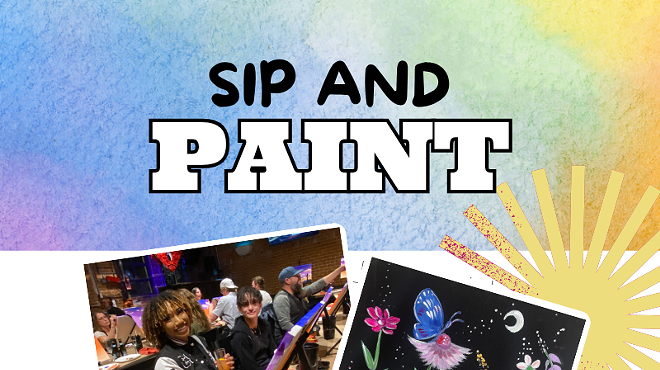 Image: Moonlit Meadow Sip and Paint &ndash; Includes Drink