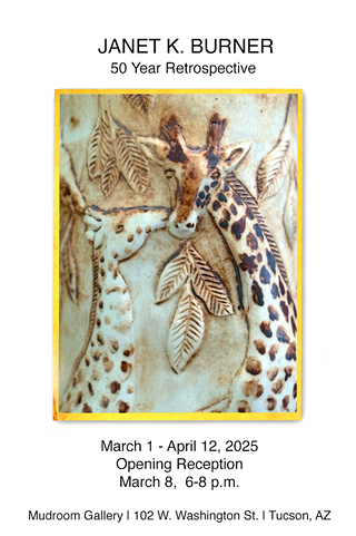 Image: Mudroom Gallery Presents: Janet K. Burner: 50 Year Retrospective March 1 – April 12, 2025