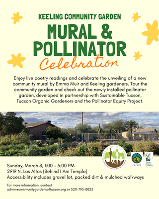Image: Mural and Pollinator Celebration