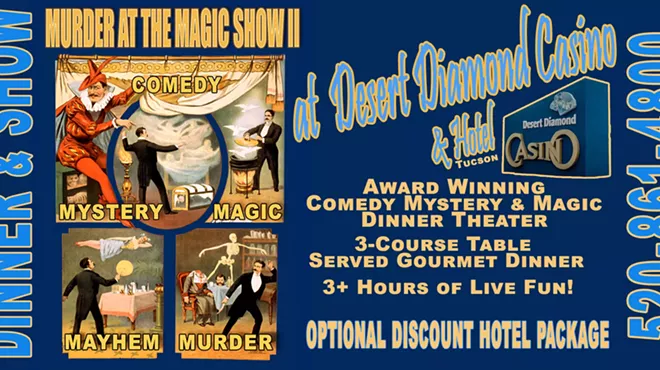 Image: Mystery & Magic Dinner Theater Valentines Day at Desert Diamond Casino