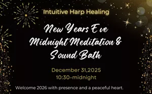Image: New Year's Eve Midnight Meditation & Harp Sound Bath