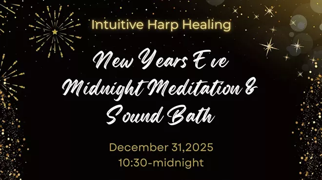 Image: New Year's Eve Midnight Meditation & Harp Sound Bath