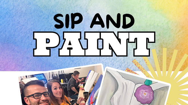 Image: O&rsquo;Keeffe Skull Paint and Sip Night at Bumsted&rsquo;s