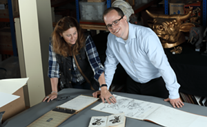Image: Opening Reception, Ray Harryhausen: Miniature Models of the Silver Screen