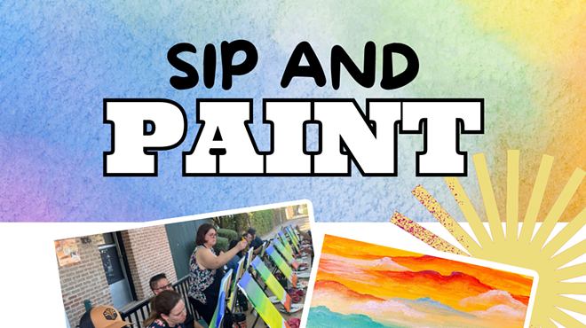 Image: Paint and Sip at Tucson Racquet & Fitness Club