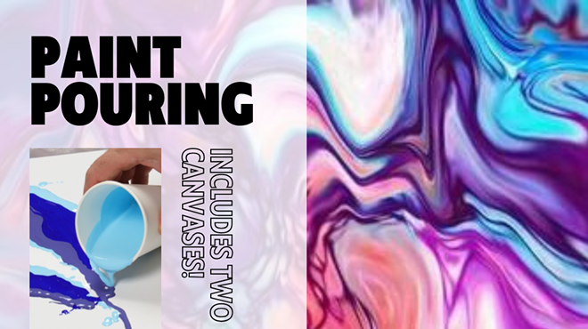 Image: Paint Pouring and Pints