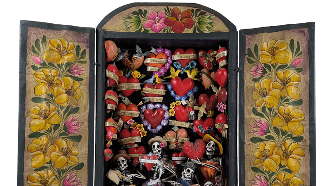 Image: Peruvian Retablos Exhibition by Claudio Jimenez Quispe