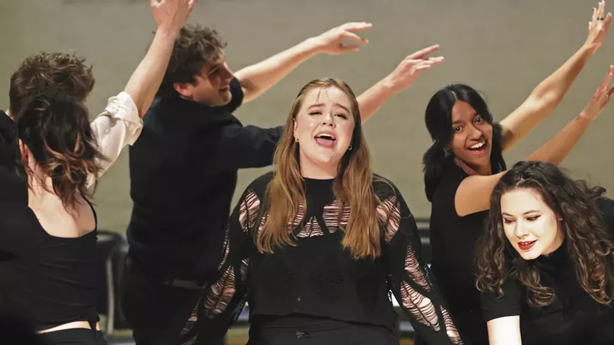 Pima Community College students in the Musical Theater workshop perform a diverse range of musical productions.