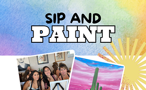 Image: Pink Sunset Paint and Sip at Westward Look