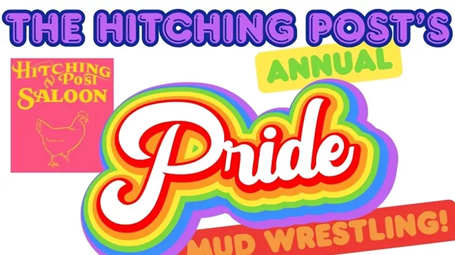 Image: Pride in Bisbee Mud Wrestling!