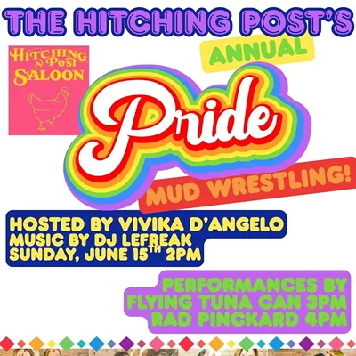 Image: Pride in Bisbee Mud Wrestling!