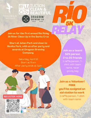 Image: Rio Relay - Santa Cruz River Trash Clean-up 5k!