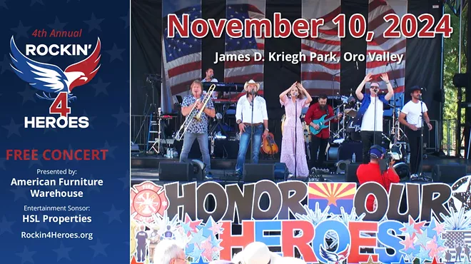 Image: Rockin' 4 Heroes Concert