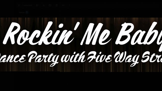 Image: Rockin' Me Baby Dance Party!