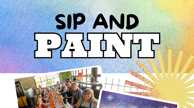 Image: Saguaro Galaxy Paint and Sip + Wine Specials