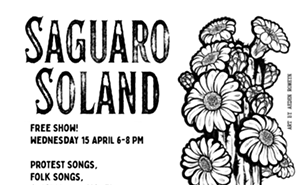 Image: Saguaro Soland Live at Homeward Books Collective