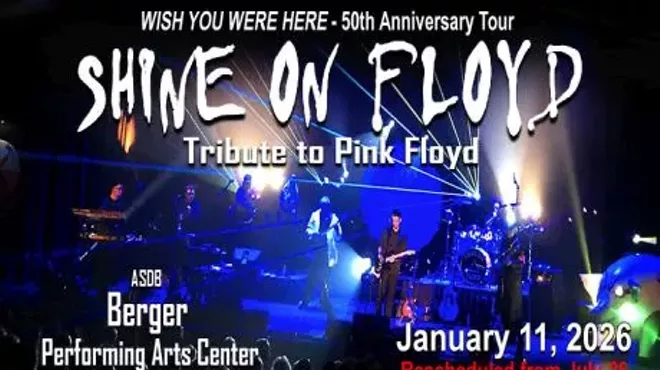 Image: Shine On Floyd pays tribute to Pink Floyd at the Berger Performing Arts Center in Tucson January 11
