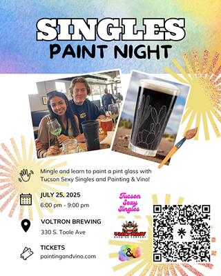 Image: Singles Paint and Sip Night