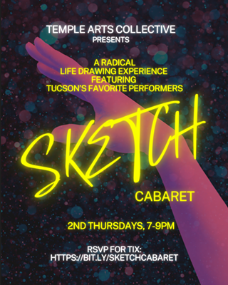 Image: Sketch Cabaret: A Dynamic Life Drawing Experience with Tucson Performers