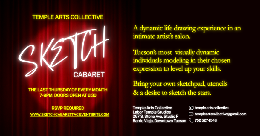 Sketch Cabaret at Temple Arts Collective