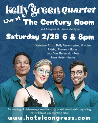 Image: Steinway Artist, World-Class Jazz Band : Kelly Green Quartet