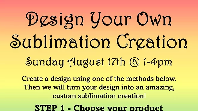 Image: Sublimation Creation Workshop @ Poppin' Off