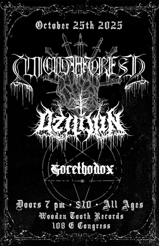 Image: Suicide Forest Tour Kickoff with Gorethodox and Dziłíjiin