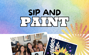 Image: Sunflower Magic Paint and Sip at The Eddy