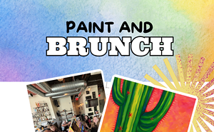 Image: Sunset Cactus Paint and Brunch at Sonora Moonshine